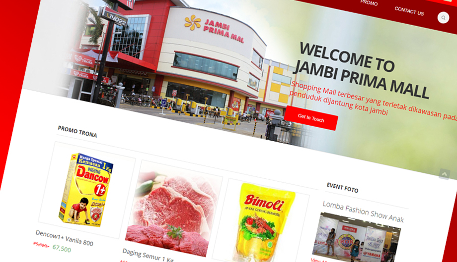 jasa layanan web cms jambi-prima-mall