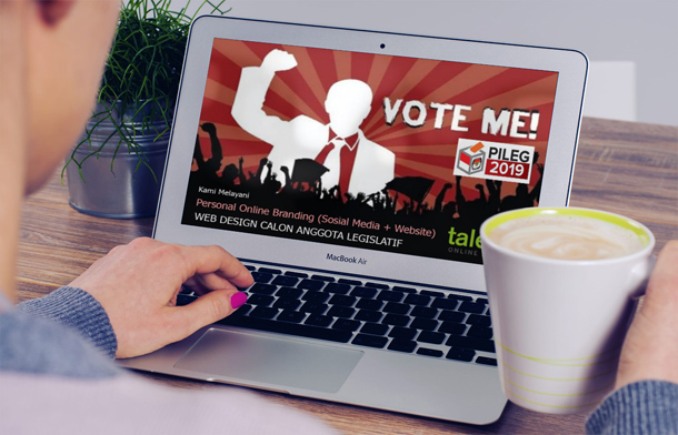 Jasa Web Design Calon Anggota Legislatif
