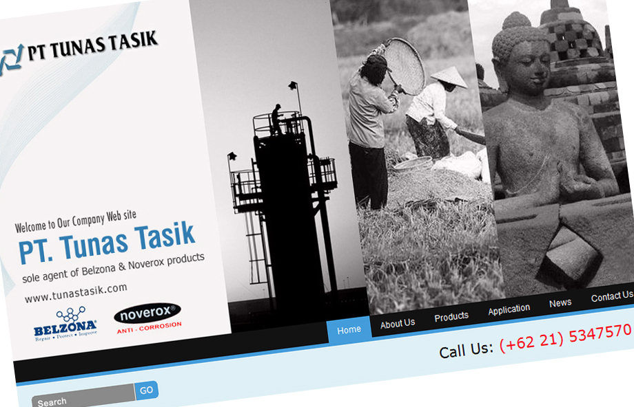 portofolio jasa layanan web PT. Tunas Tasik