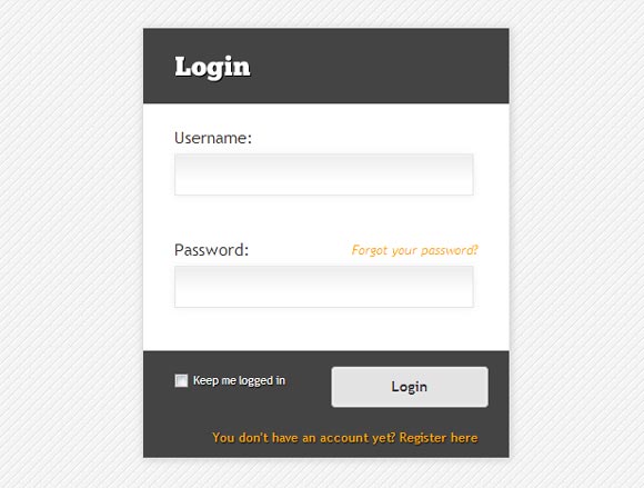 Animated Login Form