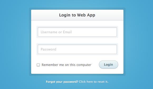 Login-form-templates