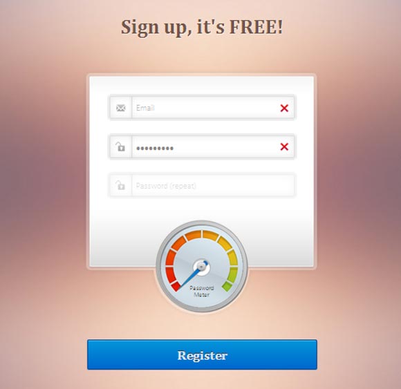 Login-page template
